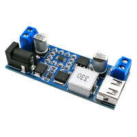 Module Bước Xuống, XH-M249, DC 5V 6A, 12V 24V đến 5V 5A Nguồn Điện, Module Buck Sạc USB