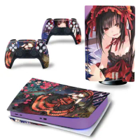 PS5 Skin Sticker Decal Cover for PlayStation 5 Console and 2 Controllers Vinyl PS5 Digital skin anime