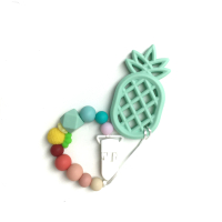 mint Pineapple Clip Set