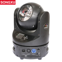 SONGXU 60W Led Beam Moving Head Light 60W RGBW Colorful Super Beam LED Moving Head DJ Disco Party /SX-MH60C