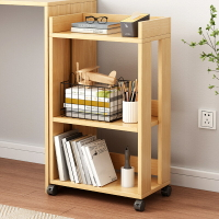 文件櫃辦公室桌下收納櫃帶輪置物櫃子分層儲物可移動書桌旁小書架