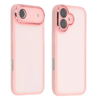 Color Frame TPU Silicone Camera lens Protection Case Cover For iPhone 17 / iPhone Air PINK