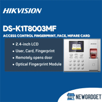 HIKVISION DS-K1T8003MF ACCESS CONTROL FINGERPRINT, FACE, MIFARE CARD