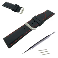 22mm 24mm 26mm 28mm Rubber Watch Band Strap Belt Clasp For Seven Friday Watchband Replace Pin Buckle Sport Waterproof