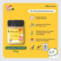 Hillary Farm Clover Honey 250 Gr