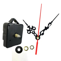 1 Set Hanging DIY Quartz Watch Silent Wall Clock Movement Quartz Repair Movement Clock Mechanism Parts Clock Parts With Needles