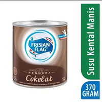 susu frisian flag coklat kaleng 370 gram
