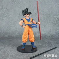 HOt Dragon Ball Son Goku Super Saiyan Anime Figure 22cm Goku DBZ Action Figure Model Gifts Collectible Doll Kids Birthday Gift