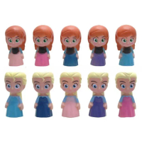 Mini Frozen Doll 2pcs Cake Decorations Set / Toys / Dolls