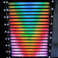 led digital tube light RGB building decoration outdoor Waterproof Architectural Project Colorful DMX512 T5 T8 Pixel light tube