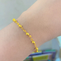 Gelang rante boba 2 gram emas muda