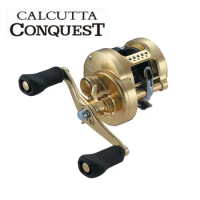 2018 Original SHIMANO CALCUTTA CONQUEST 100HG 200HG 300 301 400 401 Left or Right Handed Baitcasting Fishing wheel Made in Japan