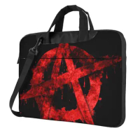 Vintage Anarchy Anarchist Laptop Bag Capitalism Libertarian For Macbook Air Acer Notebook Pouch Shockproof Kawaii Computer Case