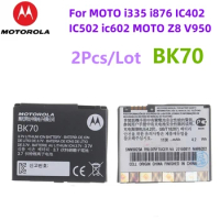 2pcs/lot BK70 For Original Battery For Motorola i335 i876 IC402 IC502 ic602 MOTO Z8 V950