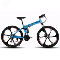 brand carbon steel frame mtb bike 26 inch 27.5 inch 29 inch men bicycle 21 speed folding mountain bicycle for adult