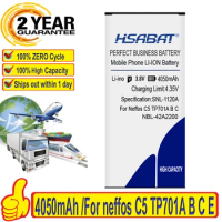 HSABAT 4050mAh NBL-42A2200 Battery For neffos C5 TP701A B C E