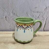 美國名品瓷器-牛奶壺(綠色帷幕)