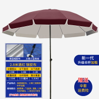 大型遮陽傘 太陽傘大型戶外擺攤傘商用大號遮陽傘庭院大雨傘廣告定制圓傘加厚