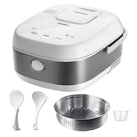 Induction Heating Rice Cooker 5.5 Cups Multi-Function Low Carb Japanese Steamer Fuzzy Logic Technology Perfect Quinoa