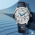 Maurice Lacroix 艾美錶 Masterpiece 三逆跳雙時區機械錶 MP6538-SS001-110-1