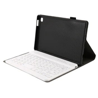 PU Case+Keyboard for Samsung Tab A7 Lite 8.7 Inch T220/T225 Tablet Flip Case Tablet Stand with Wireless Keyboard (A)