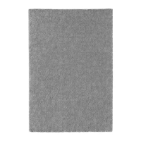 STOENSE 短毛地毯, 中灰色, 133x195 公分