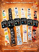 Jam Tangan Anak Strap Kartun Jam Anak-Anak Jam Anak Lucu Smartwatch Jam Tangan LED Jam Tangan Disney