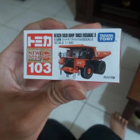Tomica No 103 Hitachi Rigid Dump Truck First Edition