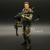 7 inch heteromorphic predator alien cartoon character toy soldier mercenary soldier moveable doll model action figure NECA