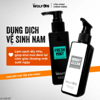 Dung Dịch Vệ Sinh Nam Giới LYD Wolf ON Hương Thơm Mạnh Mẽ Lôi Cuốn Chai Tiết Kiệm 150mlCOD