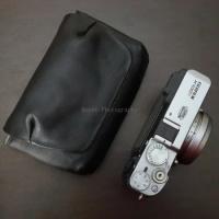 XL Genuine Leather Bag Box Pocket Camera Case for Fujifilm X100V X100F X100T X100S X100 XE4 XE3 XE2 XA7 XA5 XA3 Camera Backpack