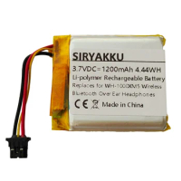 Battery For Sony WH-1000XM5 Headset headphone Li-po Rechargeable Replacemet 3.7V 1200mAh 723741