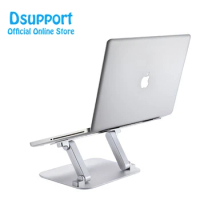 New Arival height adjustable aluminum laptop desk stand monitor mount pad desk support Led bracket