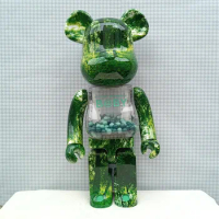 1000% Bearbrick forest green fashion Toy For Collectors Be@rbrick Art Work 70cm In Box