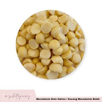 Macadamia Nuts Halves / Kacang Macadamia Belah 1 KG