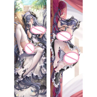 Original Azur Lane KMS August von Parseval Dakimakura Hugging Body Pillow Case Cover Cushion Bedding