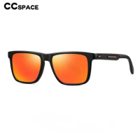 56505 Fashion Square Sunglasses Polarized Men Ultra Light Acetate Frame Women Anti-Glare Driving Goggle