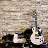 現貨可分期 終身保固 贈硬盒 Epiphone Les Paul Custom 白色 電吉他 雙線圈 孤獨搖滾