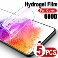 5PCS Safety Film For Samsung Galaxy A73 5G A72 4G A71 A70 A70S Screen Gel Protector Hydrogel Film Samsun A 73 72 Soft Not Glass