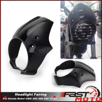 Motorcycle Front Head Light Fairing Headlamp Headlight Windshiled Cover For Honda Rebel CMX 300 250 500 CMX300 CMX250 CMX500