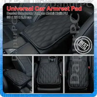 Universal Car Armrest Pad Bantal Sandaran Tangan Mobil Kulit PU