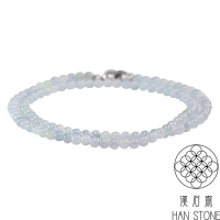 【漢石齋】天然翡翠A貨 串珠項鍊 冰糯種紫羅蘭(5mm/108pcs)