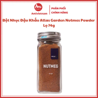 Bột Nhục Đậu Khấu Atlas Garden - Nutmes Powder Lọ 74g