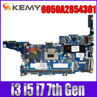 6050A2854301 Mainboard For HP EliteBook 850 G4 840 G4 Laptop Motherboard With I3 I5 I7 7th Gen CPU 216-0868010 GPU