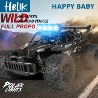 New Mobil Remote Control Full Propo RC Mobil Offroad dengan Lampu LED Bodi Alloy Frekuensi 2.4GHZ