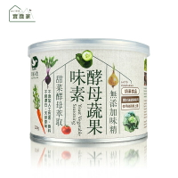 美好人生    酵母蔬果味素220公克/罐