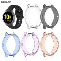 Soft TPU Watch Case For Samsung Galaxy Active 2 40mm 44mm Cover Clear Shell Active2 Bumper Case Frame