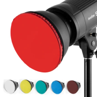 Soft Light Diffuser Sock 7" 180mm 6 Pack Compatible for Godox AD-R6 Studio Strobe Bowen Mount Standard Reflector