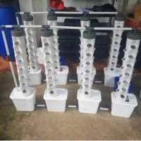 media tanam tower vertikal Hidroponik sambung 4inch 100cm