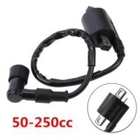 12V Motorcycle Ignition Coil For 50cc 70cc 110cc 125cc 150cc 200cc 250cc For ATVs Go Karts UTVs Scooters Ignition Part Tool Use